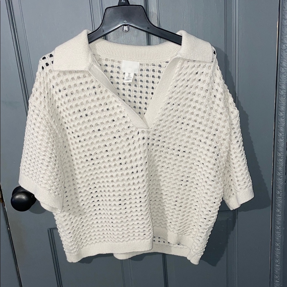 H&M Cream Knit Sweater